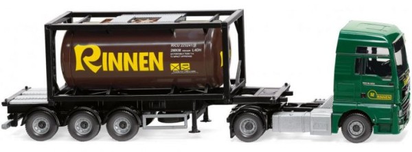 Tankcontainersattelzug 20'