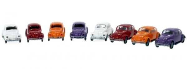 8er Set VW Export Käfer "Econ