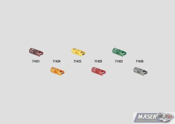 Muffe orange (Inh.10 Stück)