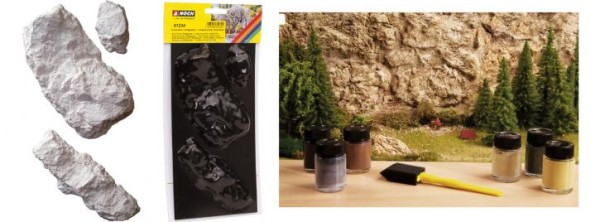 Noch Fels-Gussform "Mittagsspitze"