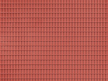 Dachpfanne, rotbraun