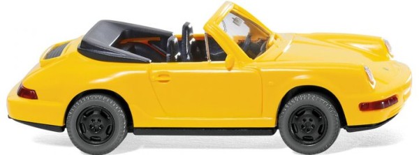 Porsche Carrera Cabrio gelb