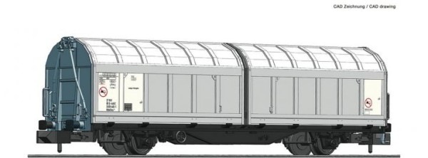 Schiebewandw. AAE, grau