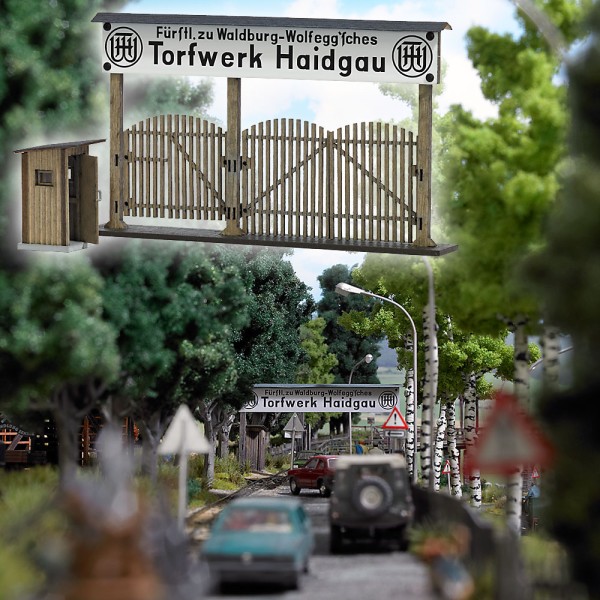 Eingangpforte Torfwerk H0
