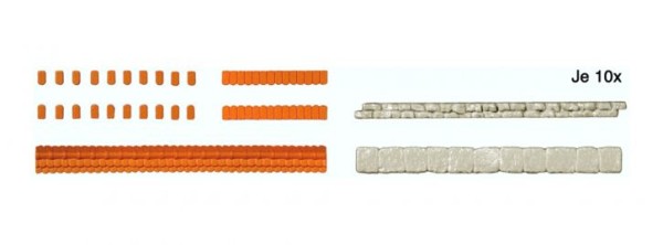 Mauerabdeckungen aus Dachzieg