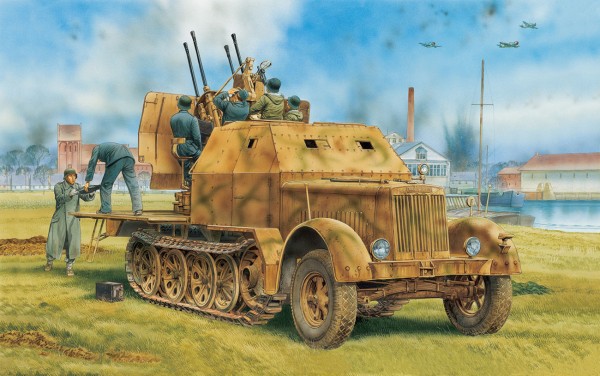 1:35 Sd.Kfz. 7/1 2cm Flakvierling