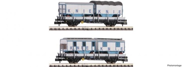 2er Schwenkrung-wag.Bel.Zirkus Spur N