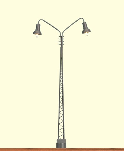 H0 Bahnsteigleuchte 2-armig S