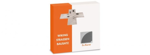 Strassen-Bausatz-Kurve 5 Stück