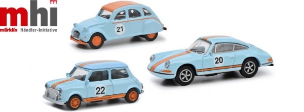MHI Set Vintage Racing 3 tlg.1:87