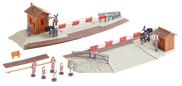 Bahnübergang, beschrankt