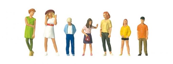 Stehende Jugendliche