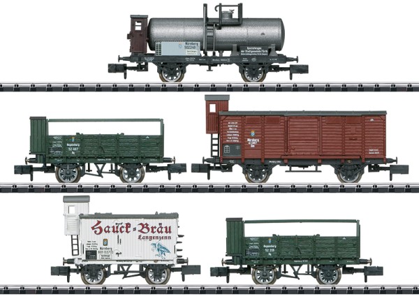 Wagen-Set Gütertransport K.Ba