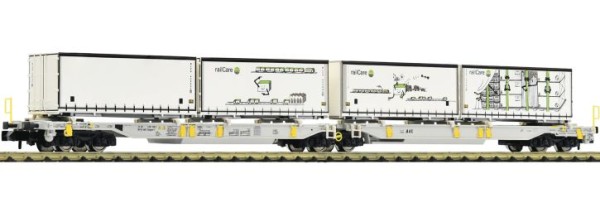 Doppeltragwagen AAE+Railcare