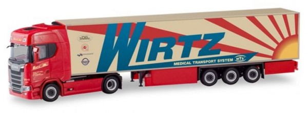 Scania CS 20 Kühlkoffersattelzug Wirtz