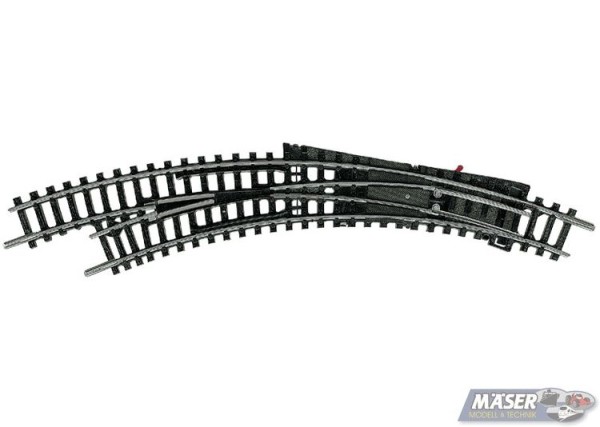 Handbogenweiche 1/2 Links