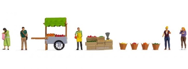HO Figuren-TW "Obststand"