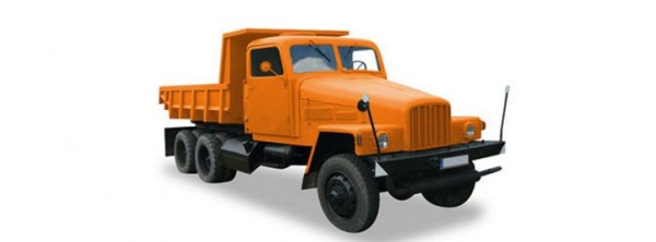 IFA G 5 Muldenkipper, orange