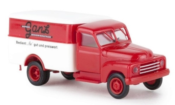 Hanomag L 28 Koffer, Kaufhaus