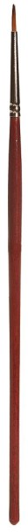 Rundpinsel braun synthetisch 1