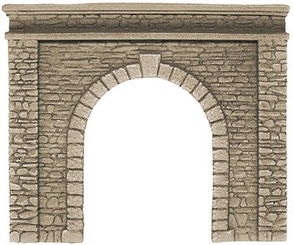 Tunnelportal 1gl. Naturstein