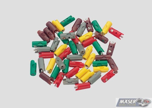 Stecker Rot (10 Stück)