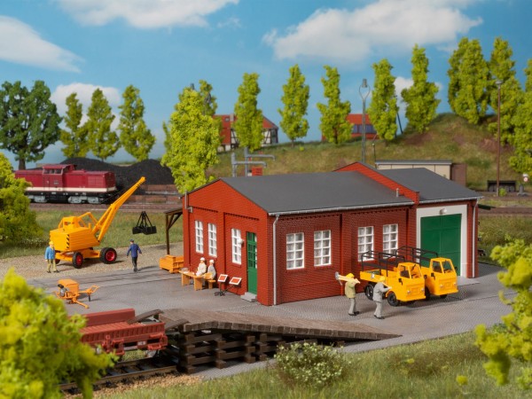 Bahnmeisterei mit Rampe
