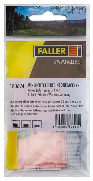 Minilichteffekte flackernde N