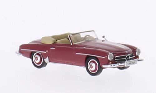 Ricko Mercedes Cabrio 190 SL dunkelrot