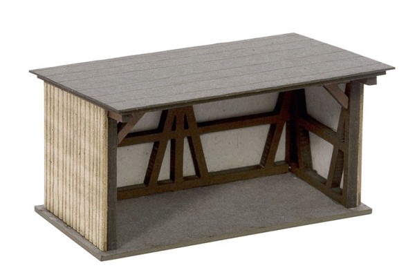 Laser-Cut Kleiner Unterstand