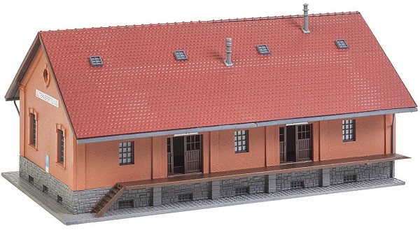 Ladehalle mit Kopframpe