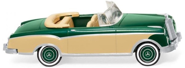 MB 220 S Cabrio - moosgrün