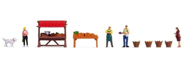 HO Figuren-TW "Gemüsestand"