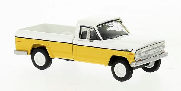 Jeep Gladiator B, weiss, gelb