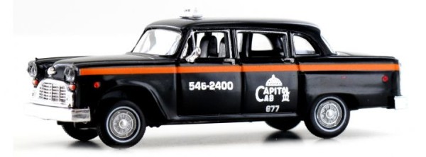 Checker Cab Washington DC Capitol
