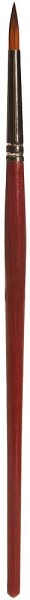Rundpinsel braun synthetisch 4