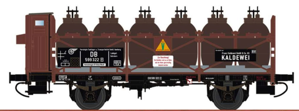 H0 GÜW Säuretopfwagen Kaldewei DB III