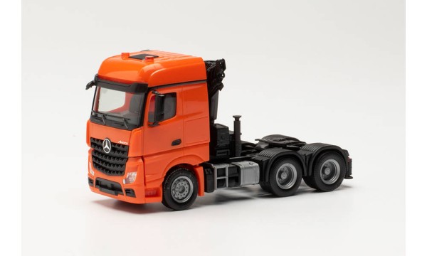 MB Arocs Zug. Kran, orange
