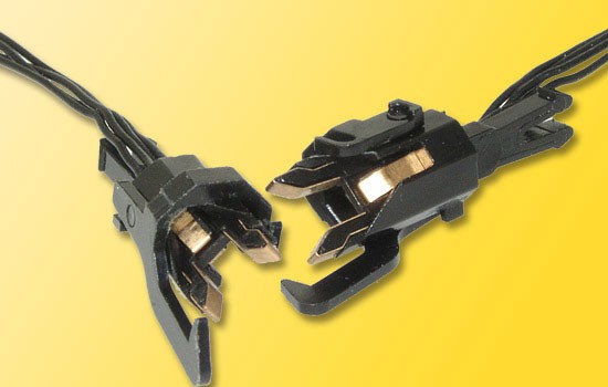 H0 2 stromf.Kupplg.vierpolig