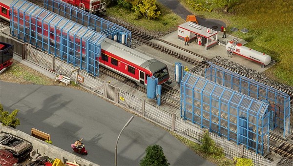 Zugwaschanlage