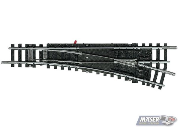 Handweiche 15ø Rechts