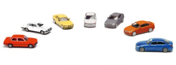 BMW 3er Modelle Set7