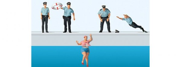 Rettungseinsatz an der Uferpr