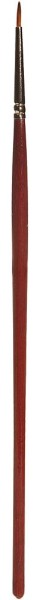 Rundpinsel braun synthetisch 0/2