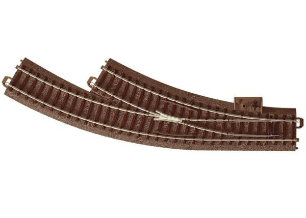 Bogenweiche rechts R1, 36