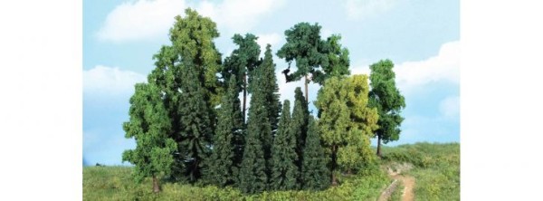 Mischwald, 20 Bäume + Tannen