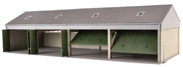 H0 Bundeswehr Fahrzeughalle