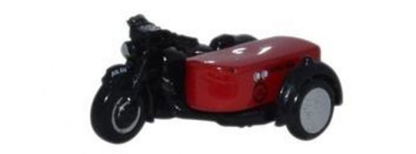 Motorrad m.Beiwag. Royal Mail