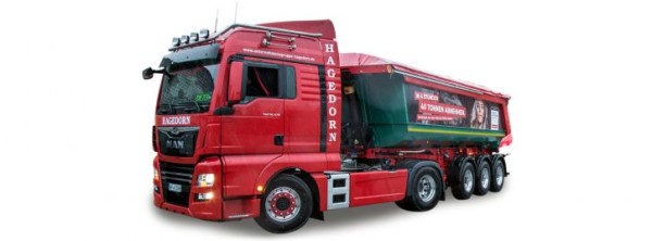 MAN TGX XLX Rundmulden Sattelzug Hagedor