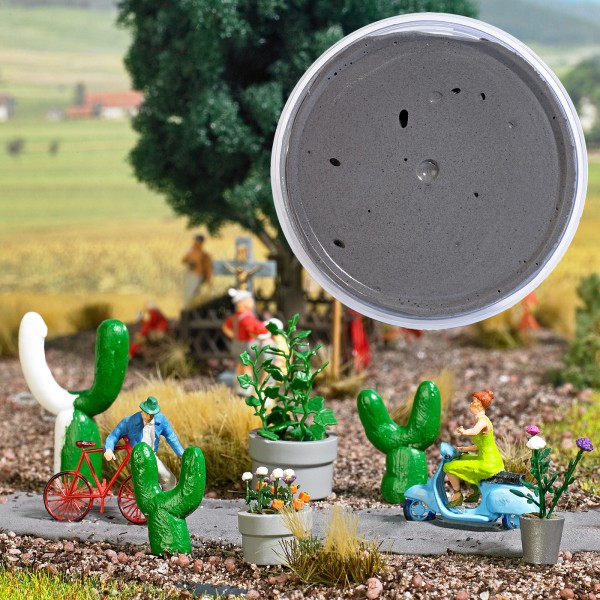 Modellbau Knete grau